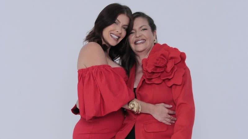 Jaquelline e a mãe, Dona Geni, participante de A Grande Conquista 2 - Divulgação