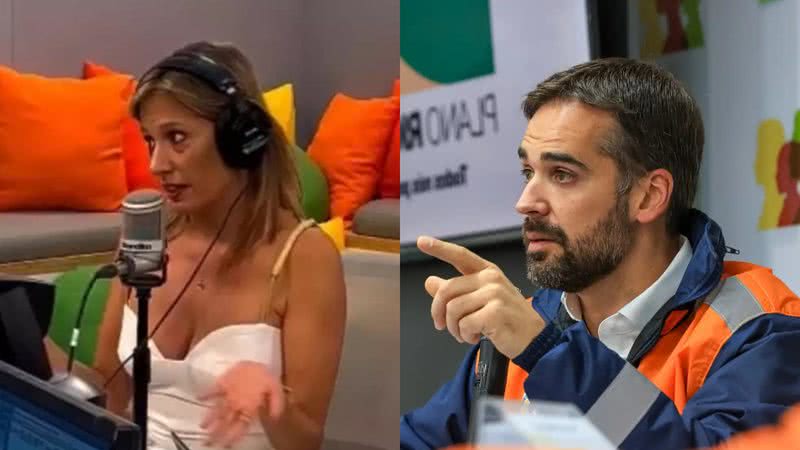 Luisa Mell falou sobre seu atrito com Eduardo Leite - Reprodução/Estação Band FM/Instagram