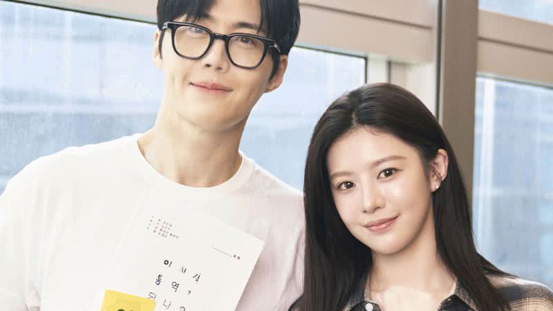 Kim Seon-ho e Cha Mu-hee são os protagonistas de Can This Love Be Translated? - Divulgação/Netflix