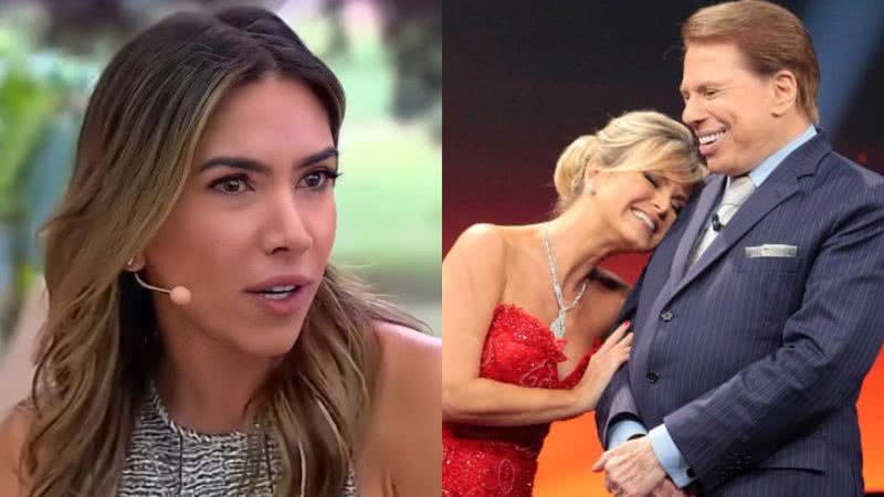 Patrícia Abravanel, Eliana e Silvio Santos - Reprodução/Divulgação/SBT