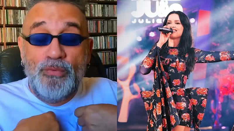 Regis Tadeu disse o que pensa sobre a nova música de Juliette - Reprodução/YouTube