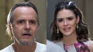 Sarmento (Tato Gabus Mendes) e Cida (Isabelle Drummond) de Cheias de Charme - Reprodução/Globo