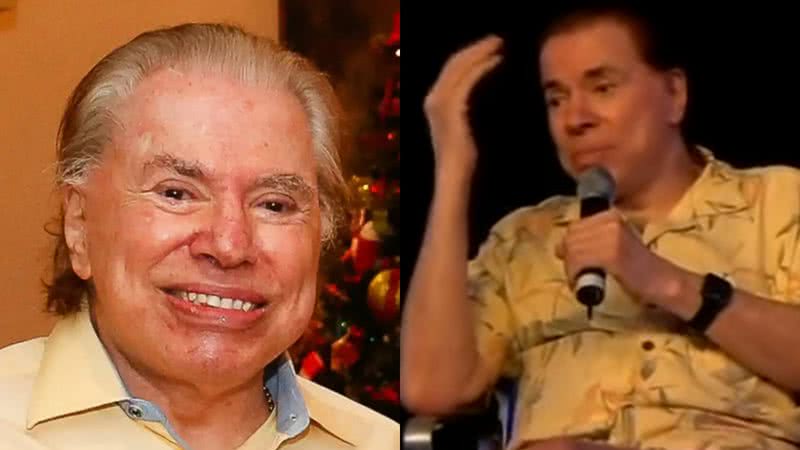 Silvio Santos atualmente e em 2001 - Divulgação/Reprodução/SBT