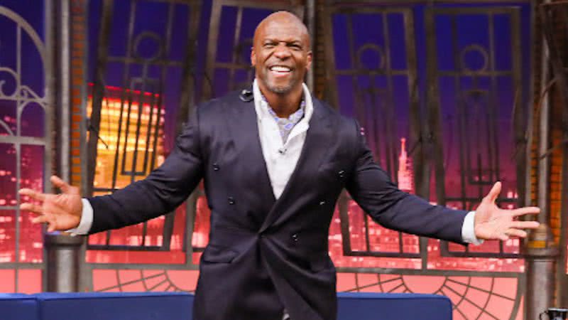 Terry Crews no programa The Noite - Lourival Ribeiro/SBT