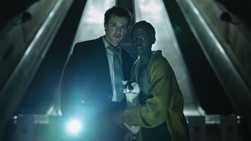 Lupita Nyong'o e Joseph Quinn em Um Lugar Silencioso: Dia Um - Divulgação/Paramount Pictures