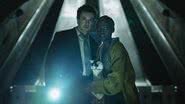 Lupita Nyong'o e Joseph Quinn em Um Lugar Silencioso: Dia Um - Divulgação/Paramount Pictures