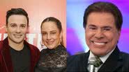 Noivo de Silvia Abravanel revela como foi 1º encontro com Silvio Santos: "Marcado" - Foto/Van Campos/Agnews e Reprodução/SBT