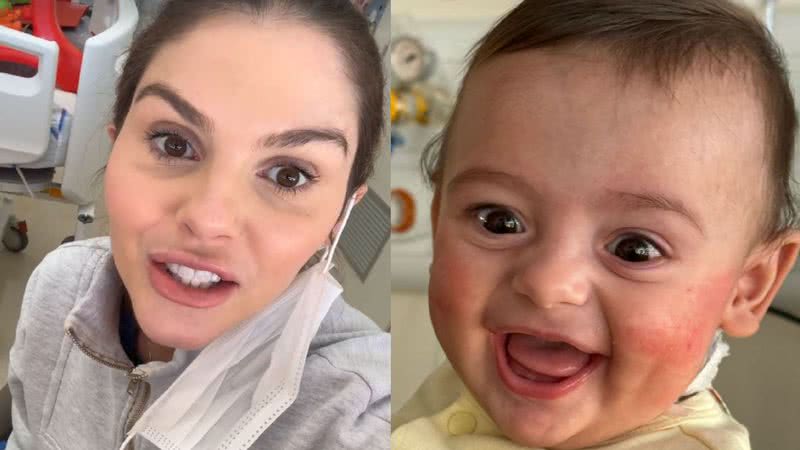 Bárbara Evans celebra alta hospitalar do filho internado há 11 dias: "Nova mãe" - Reprodução/Instagram