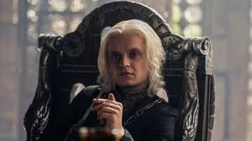 Tom Glynn-Carney como Aegon II Targaryen em A Casa do Dragão - Divulgação/Max