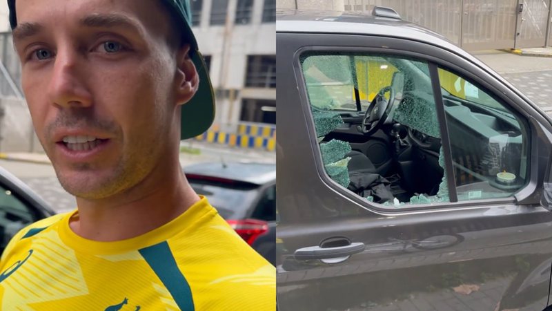 Atleta olímpico australiano tem van arrombada antes de chegar em Paris: "Lamentável" - Reprodução/Instagram