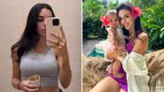 Bruna Biancardi se esconde da filha no banheiro para comer - Reprodução/Instagram