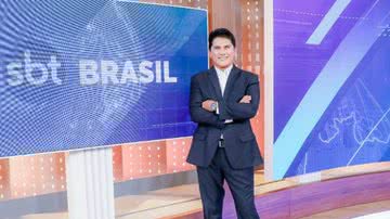 O jornalista confirmou sua contratação como editor-chefe do programa - Reprodução/SBT/Lourival Ribeiro