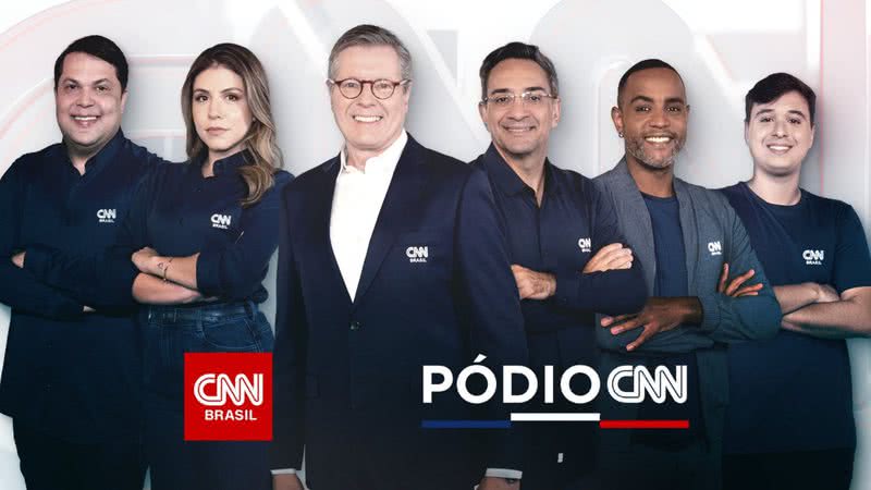 A CNN Brasil definiu os uniformes para a cobertura do evento - Divulgação