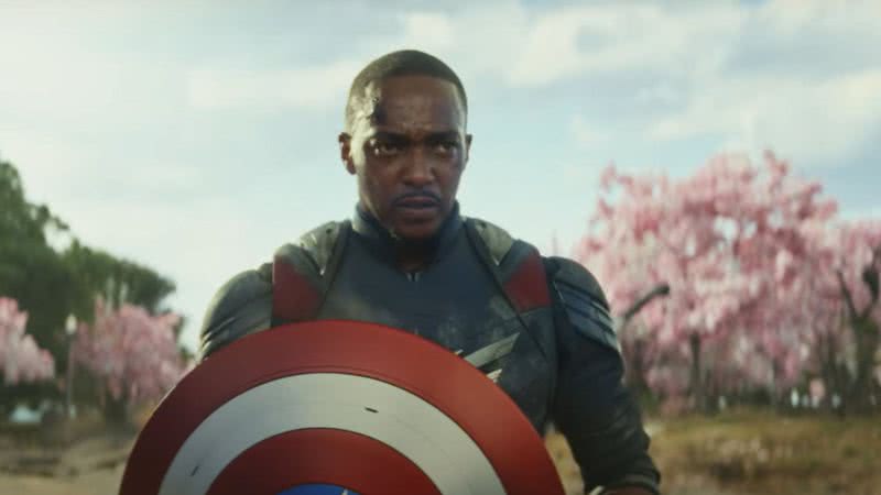 Anthony Mackie como Sam Wilson em Capitão América: Admirável Mundo Novo - Divulgação/Marvel Studios