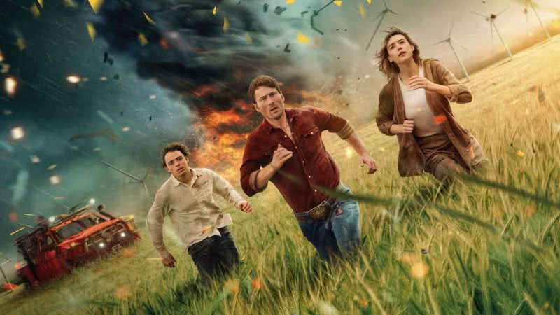 Daisy Edgar-Jones, Glen Powell e Anthony Ramos estrelam Twisters - Divulgação/Warner Bros.