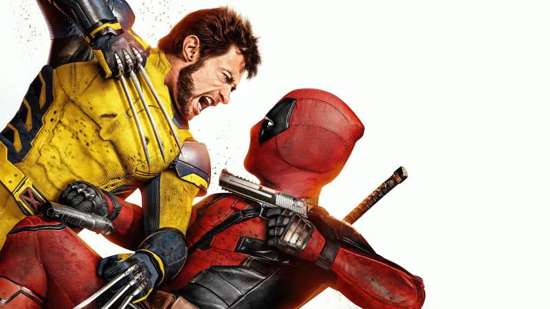 Ryan Reynolds e Hugh Jackman no pôster de Deadpool & Wolverine - Divulgação/Marvel Studios