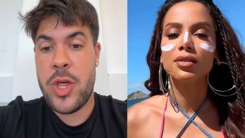 Influenciador expõe personalidade de Anitta em viagem: “Ela me intimida” - Reprodução/ Instagram