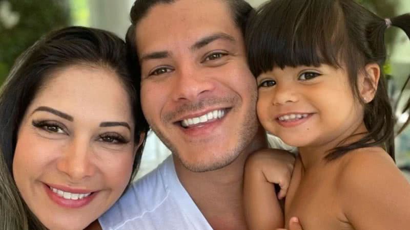 Filha de Maíra Cardi e Arthur Aguiar pode enfrentar problemas com exposição: "Estresse" - Reprodução/Instagram