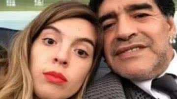 Filha de Diego Maradona expõe contato sobrenatural com o pai: "Está tudo bem" - Reprodução/Instagram