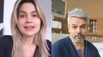 Flávia Alessandra falou sobre o estado de saúde de Otaviano Costa - Reprodução/Instagram