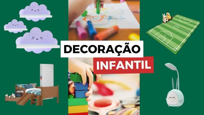 Um quarto infantil personalizado contribui para o desenvolvimento da personalidade, autonomia e no avanço das habilidades da criança - Reprodução/MercadoLivre