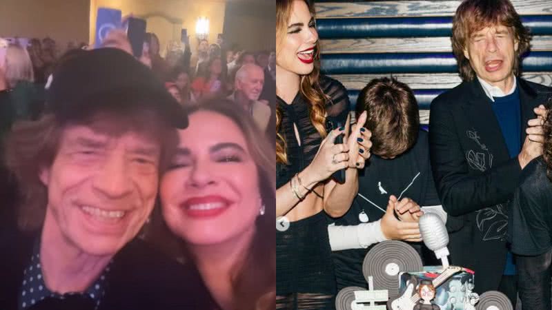 Luciana Gimenez se declara para Mick Jagger - Reprodução/Instagram