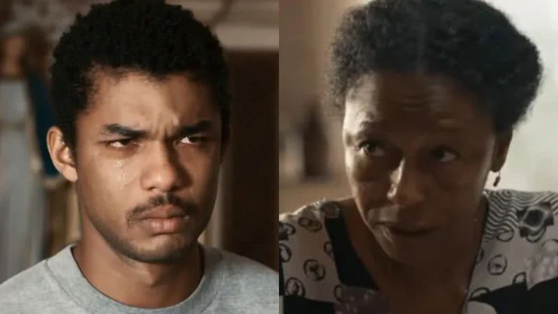 João Pedro (Juan Paiva) e Inácia (Edvana Carvalho) de Renascer - Reprodução/Globo