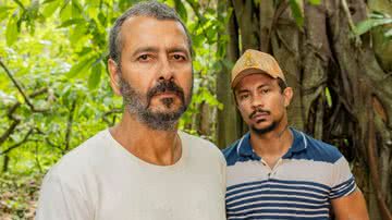 José Inocêncio (Marcos Palmeira) e Damião (Xamã) de Renascer - Reprodução/Globo