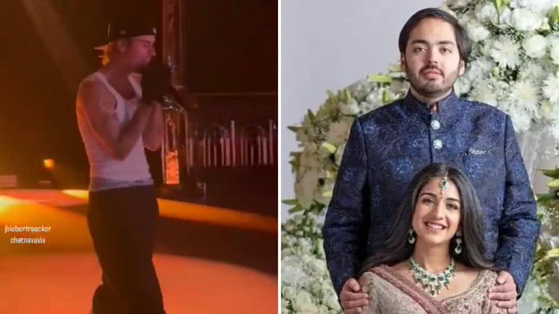 Justin Bieber recebe cachê milionário para se apresentar no casamento de herdeiros indianos - Reprodução/X/mukeshambani.official