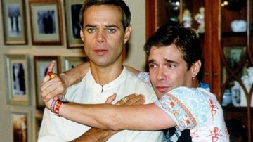 Diogo Vilela e Luiz Carlos Tourinho, em Suave Veneno, 1999 - Foto: Nelson Di Rago/Globo