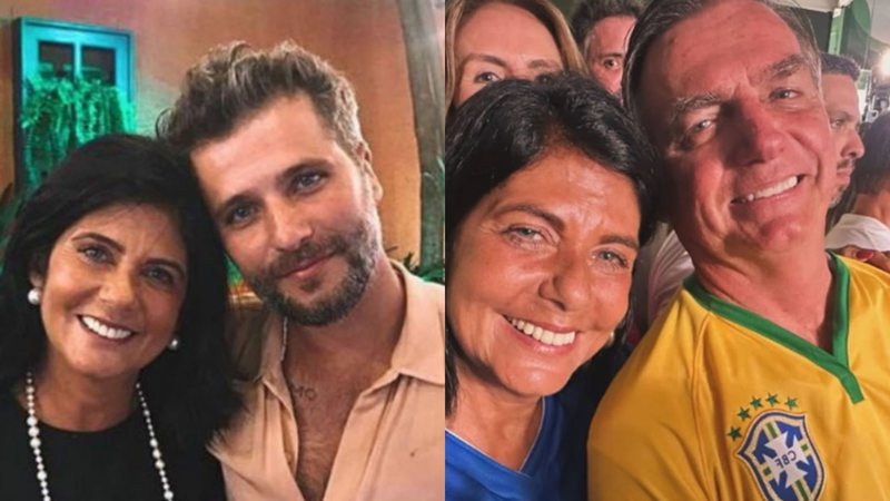 Mãe de Bruno Gagliasso vai contra o filho e se alia a Bolsonaro: "Vamos lutar" - Reprodução/Instagram