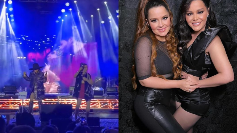 Maiara e Maraisa interrompem show e descem a lenha em fã - Reprodução/ Instagram