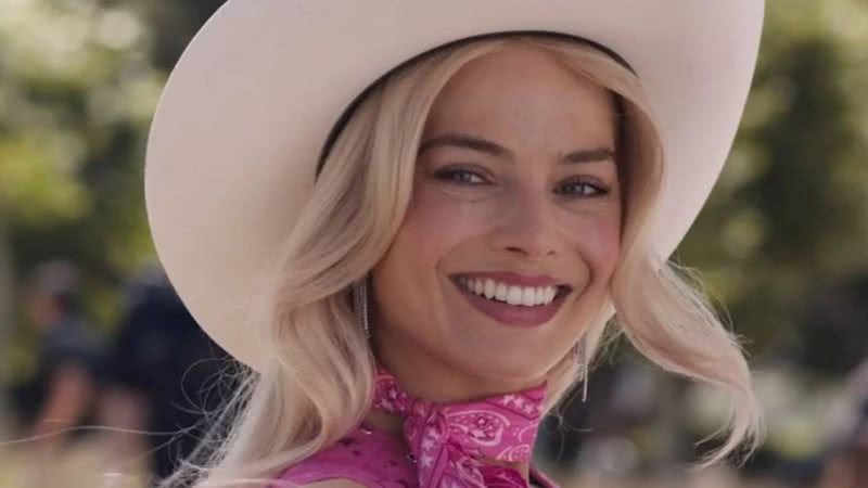 Margot Robbie como Barbie - Divulgação/Warner Bros.