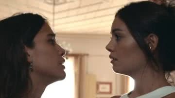 Mariana (Theresa Fonseca) e Eliana (Sophie Charlotte) de Renascer - Reprodução/Globo