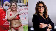 A candidato ao Miss Bumbum 2024 é conhecida como sósia da Janja - Reprodução