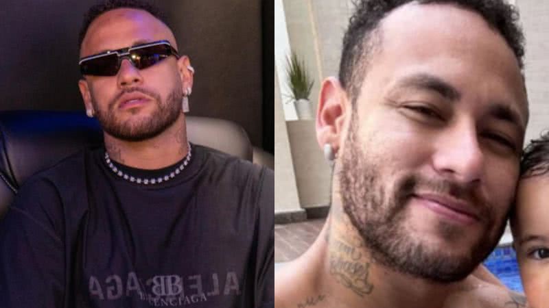 Pai de três, Neymar surge em momento em família com Mavie e Biancardi - Reprodução/ Instagram