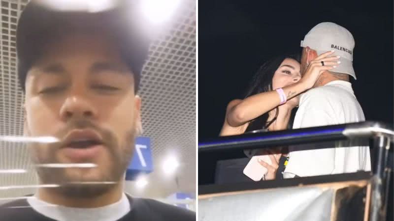 Neymar manda recado para Miss Bumbum após reatar com Biancardi: "Desejo" - Reprodução/Instagram/AgNews