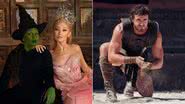 Novo Barbieheimer? Web reage embate de Wicked e Gladiador 2 nos cinemas - Divulgação/Universal Pictures/Paramount Pictures