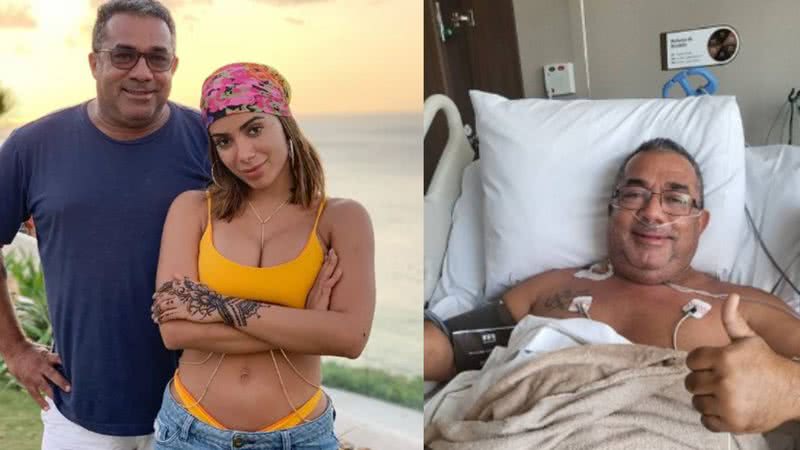 Após luta contra o câncer, pai de Anitta expõe estado de saúde - Reprodução/Instagram