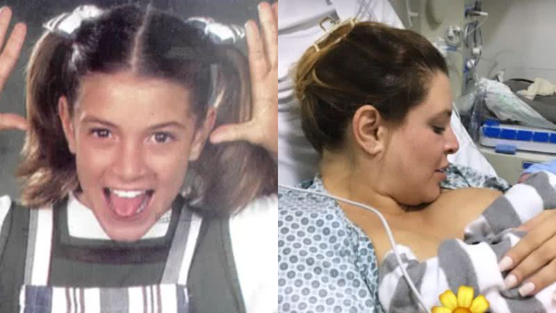 Ex-Chiquititas, Renata Del Bianco dá à luz após 11 horas de parto - Reprodução/ Instagram