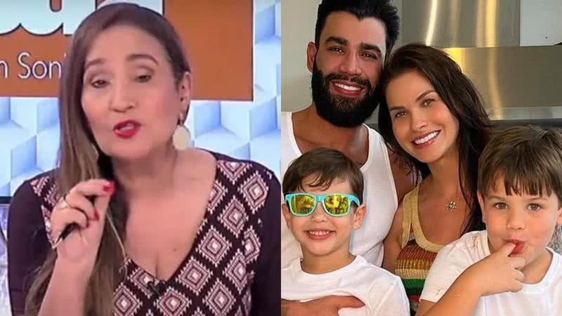 Sonia Abrão detona Gusttavo Lima - Reprodução/ RedeTV! e Instagram