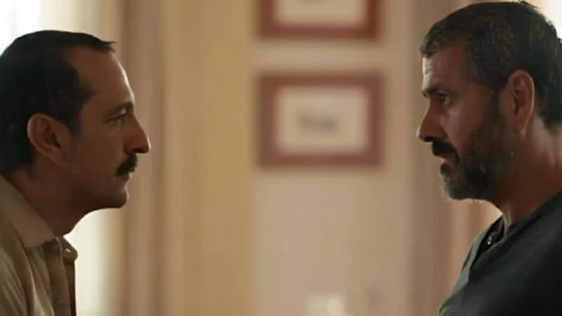 Tião (Irandhir Santos) e José Inocêncio (Marcos Palmeira) de Renascer - Reprodução/Globo