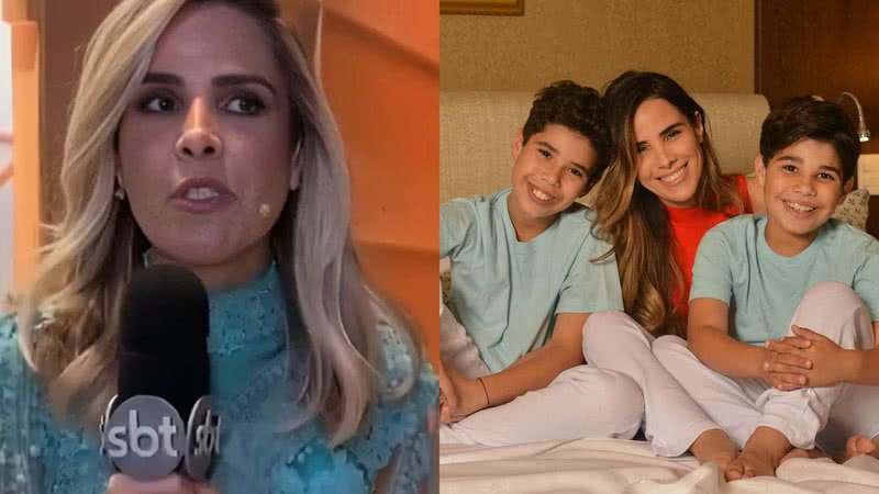 Wanessa Camargo desabafou após o carro que a levava ao SBT pegar fogo - Reprodução/SBT/Instagram