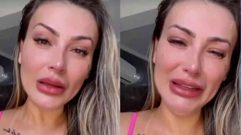 Andressa Urach tem 'mal súbito' durante gravação erótica; saiba como ela está - Reprodução/Instagram