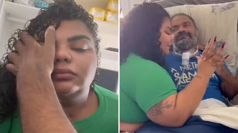 Arlindo Cruz comove ao aparecer em vídeo com a filha caçula - Reprodução/Instagram