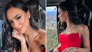 Bruna Biancardi arrasa em helicóptero de Neymar a caminho de casamento - Reprodução/Instagram