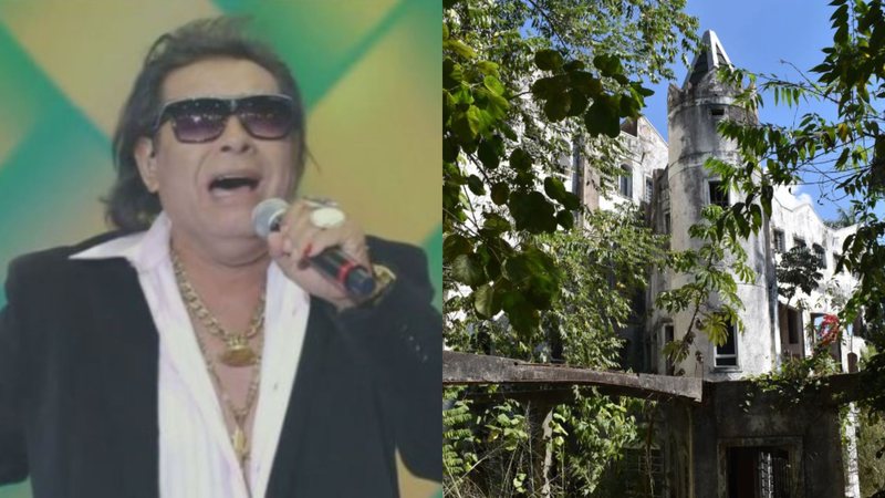 Castelo de R$15 milhões de José Rico está se deteriorando após morte do cantor - Reprodução/Globo e Reprodução