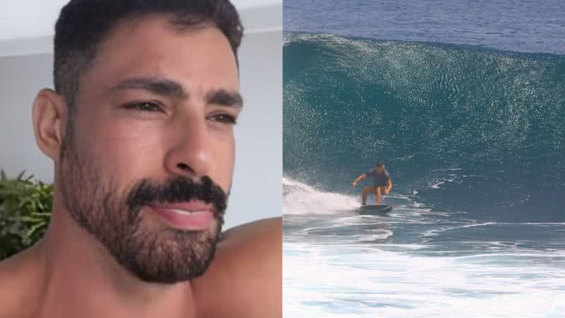 Que perigo! Cauã Reymond sofre acidente no mar: "Uma hora e meia nadando" - Reprodução/Instagram