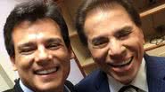 Reprodução - Instagram - Celso Portiolli e Silvio Santos