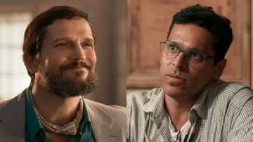 Egídio (Vladimir Brichta) e José Augusto (Renan Monteiro) de Renascer - Reprodução/Globo